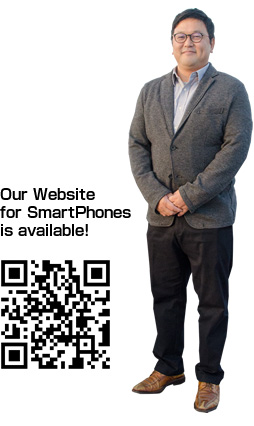 Our website for smartphones is available